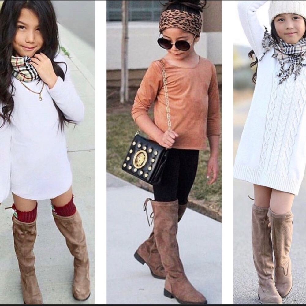 Kids over the knee boots